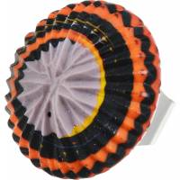 Кольцо коктейльное "Подарок русалки". Муранское стекло, бижутерный сплав серебряного тона, ручная работа. Murano, Италия (Венеция)