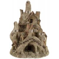 Коллекционный домик большого размера "Коттедж на дереве by David Winter". Высота 16 см. Великобритания, винтаж, 1983 г.